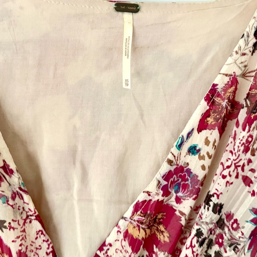 Free People Closer to Heart Mini Dress, NWOT Size XS-S - Picture 3 of 7